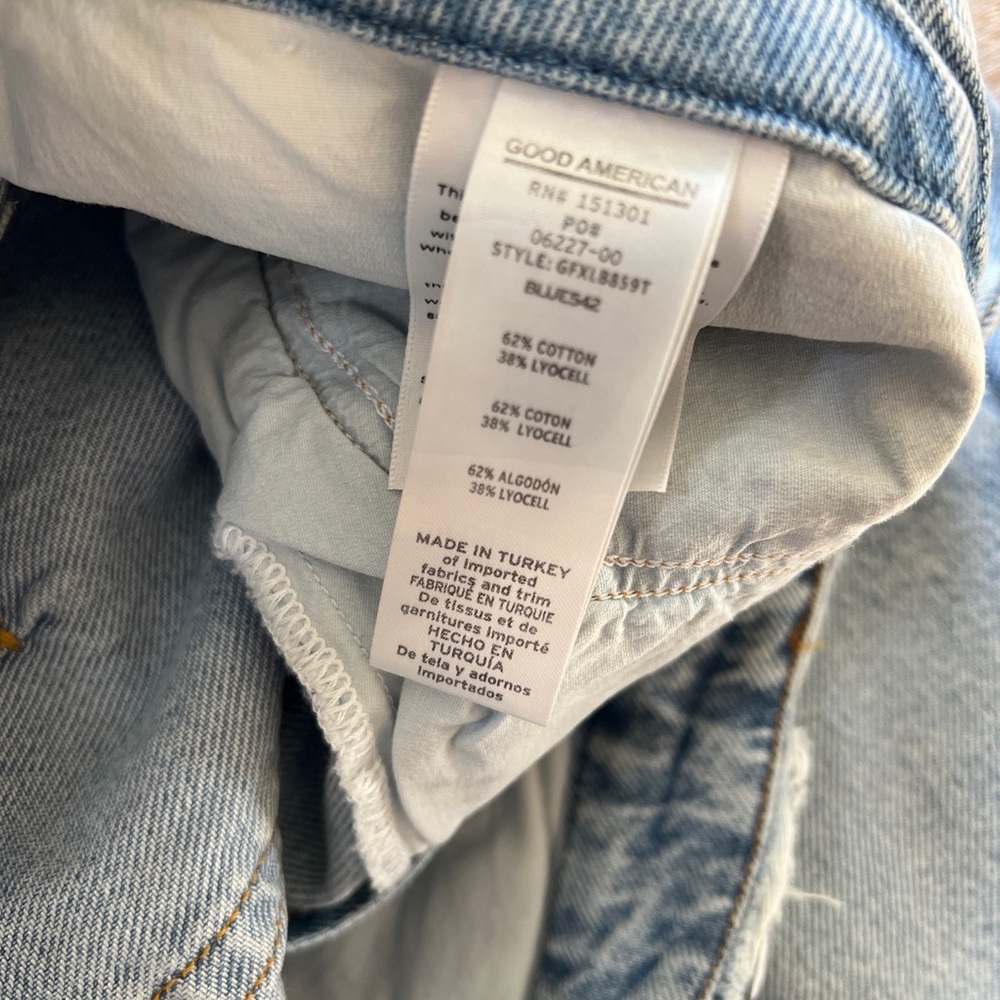 Good American GOOD '90S Blue542 Size 10/30 - Picture 10 of 12